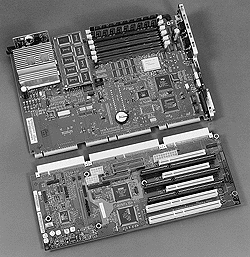 Electronics, Mother Board, and Riser for the DIGITAL Personal Workstation, a-Series 